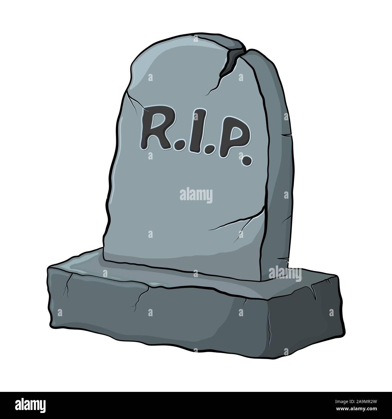 Tombstone Rip Vector Hd PNG Images, Death Rip Tombstone