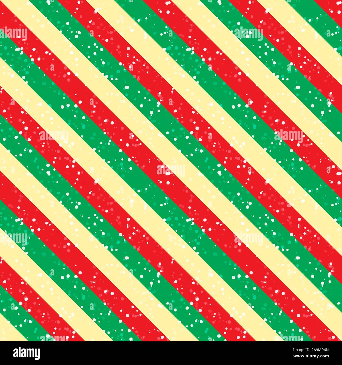 Seamless Christmas pattern. Red Christmas gifts and snowflakes on a green  background. Wrapping paper, craft paper Stock Vector Image & Art - Alamy