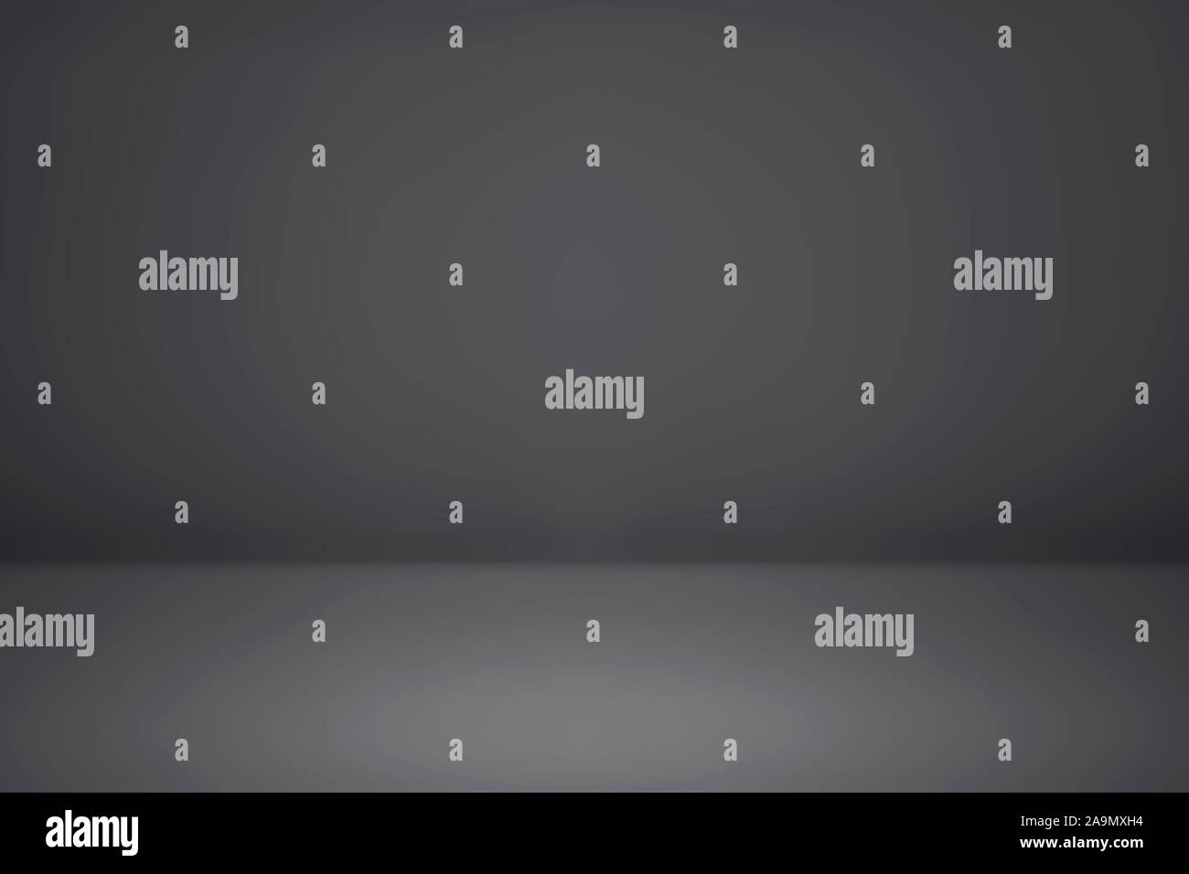 Gray empty room studio gradient with spotlight used for background and ...