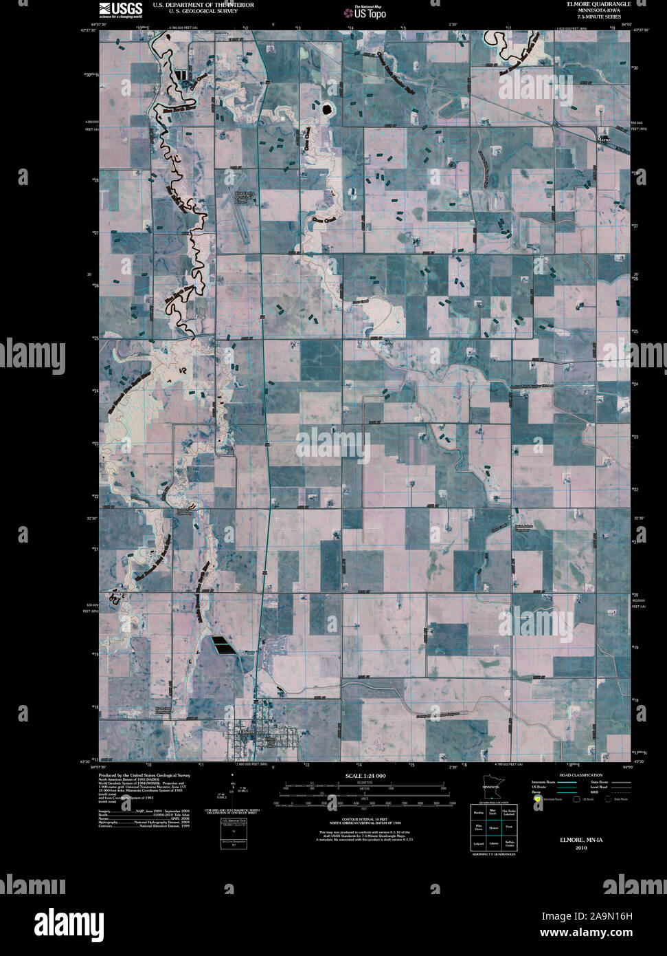 Map of elmore hires stock photography and images Alamy