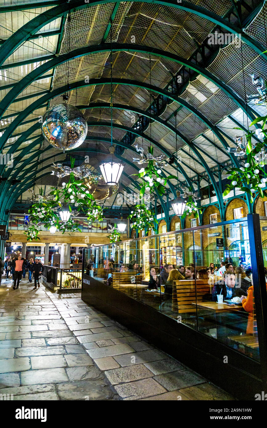 Interior of Covent Garden Market, London, UK Stock Photo