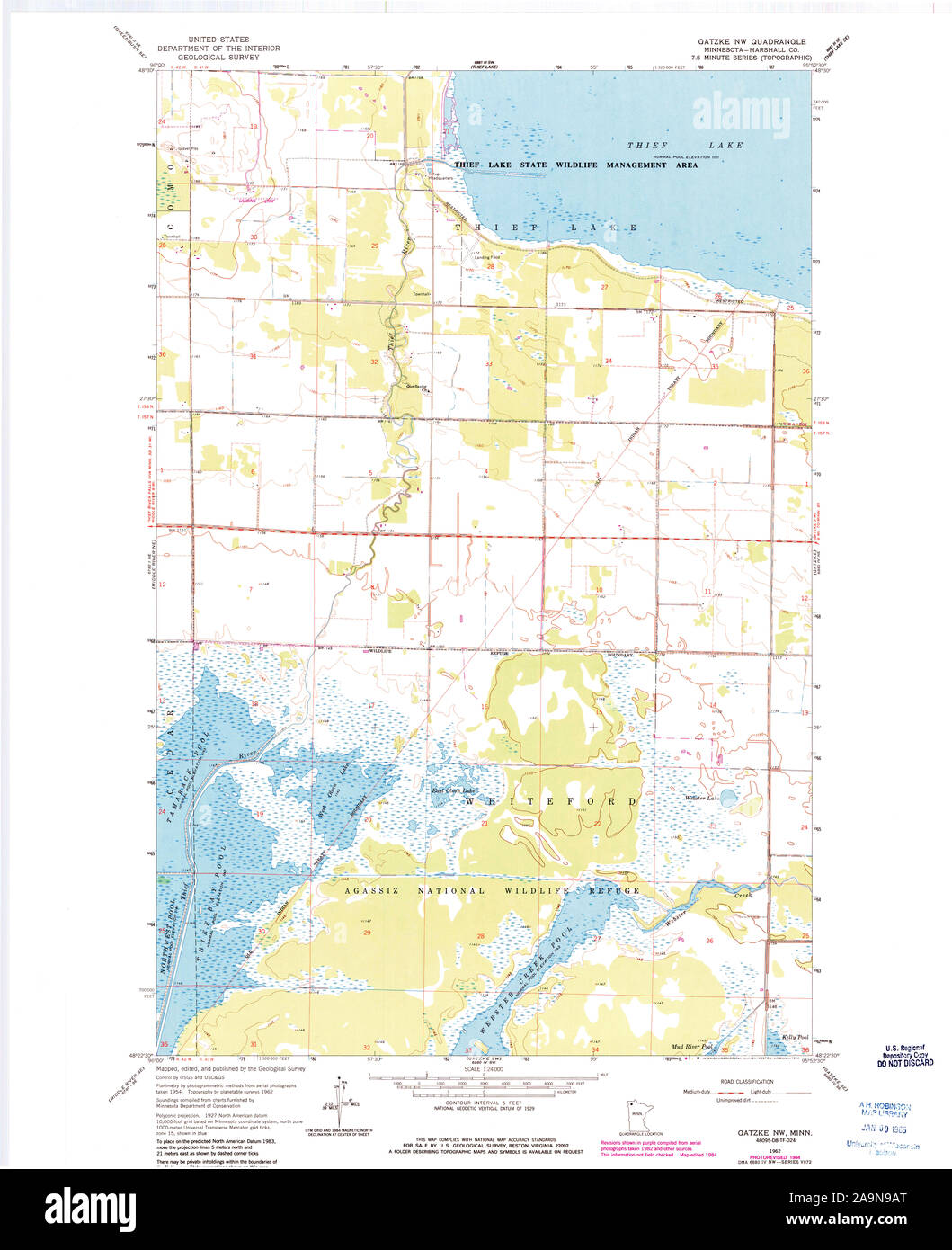 Map of gatzke hires stock photography and images Alamy