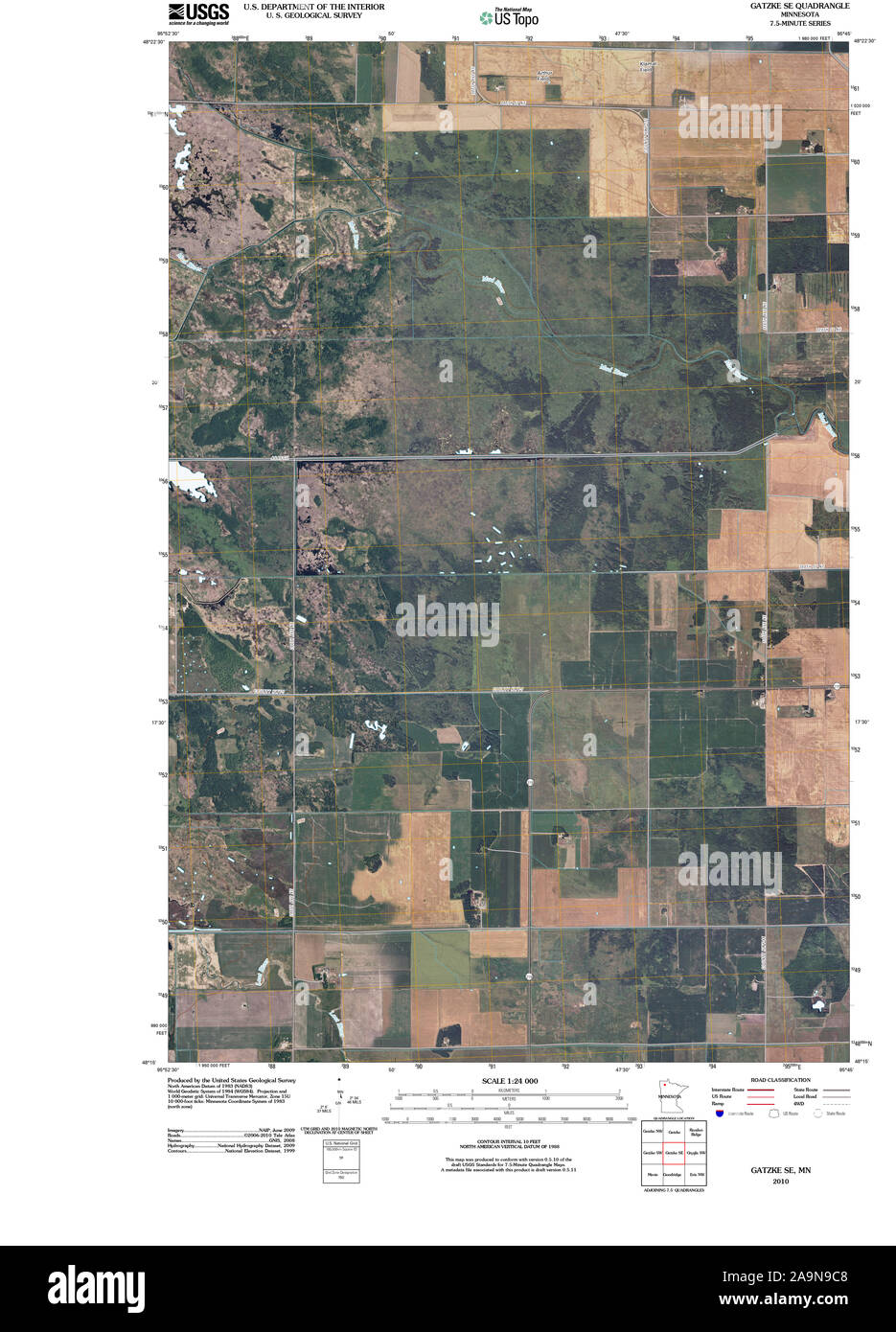 Map of gatzke Cut Out Stock Images & Pictures Alamy