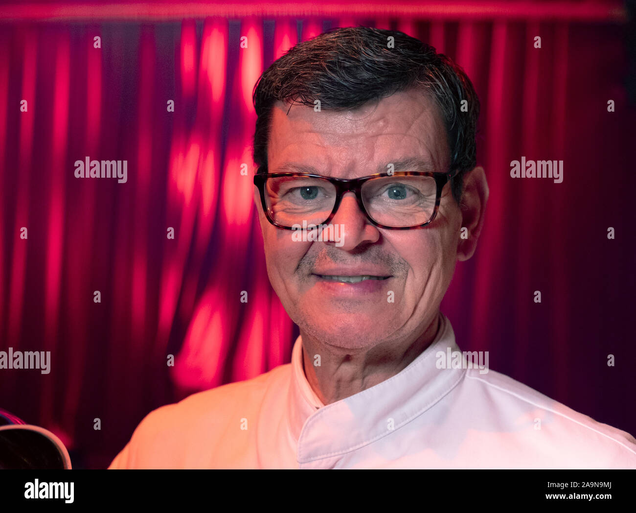Stuttgart, Germany. 16th Nov, 2019. Former three-star chef Harald Wohlfahrt, recorded at the premiere of the Palazzo dinner show. Credit: Bernd Weißbrod/dpa/Alamy Live News Stock Photo