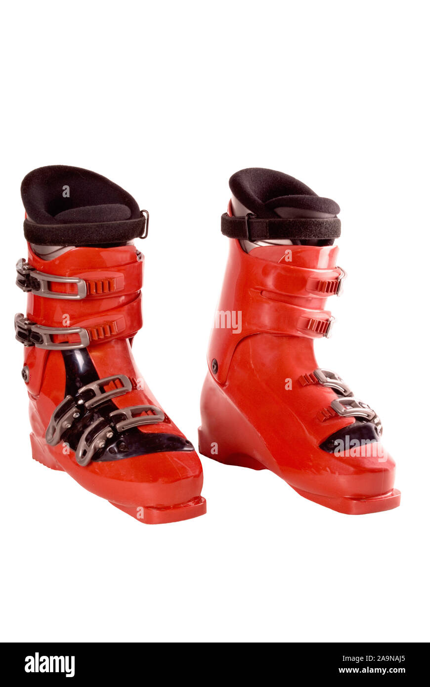 Red ski wear Cut Out Stock Images & Pictures - Alamy