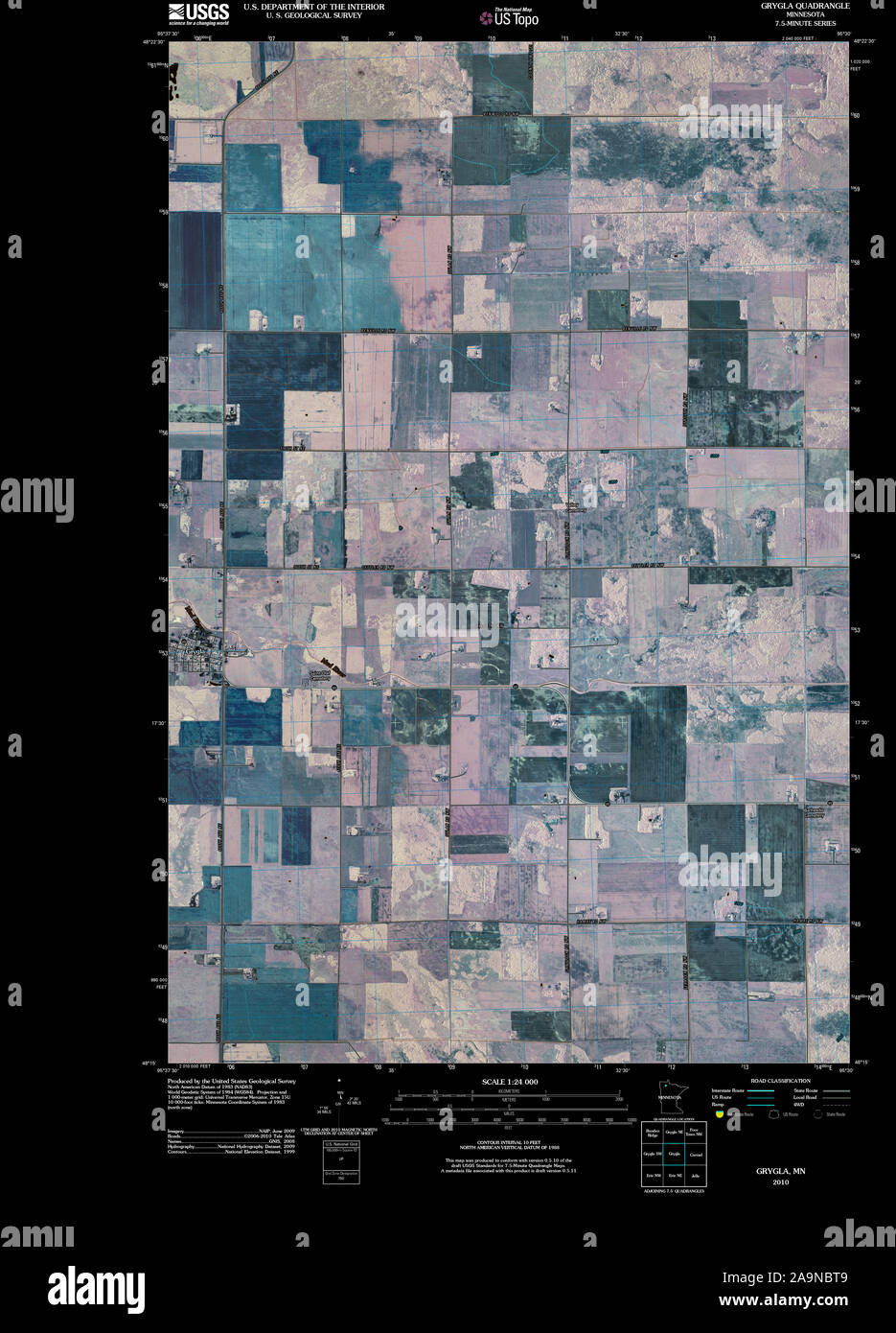 Grygla map hires stock photography and images Alamy