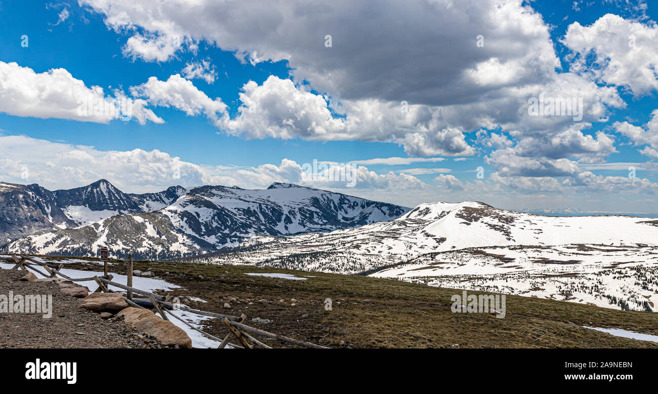 Paranimic Ridge From trail ridge road hi-res stock photography and images - Alamy