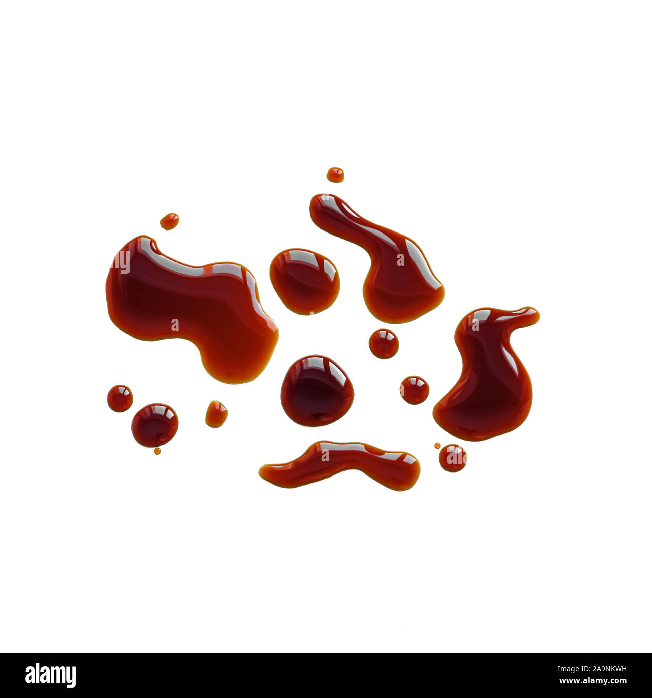 Spilled Soy Souse, Teriyaki Sauce, Oyster Sauce or Balsamic Vinegar