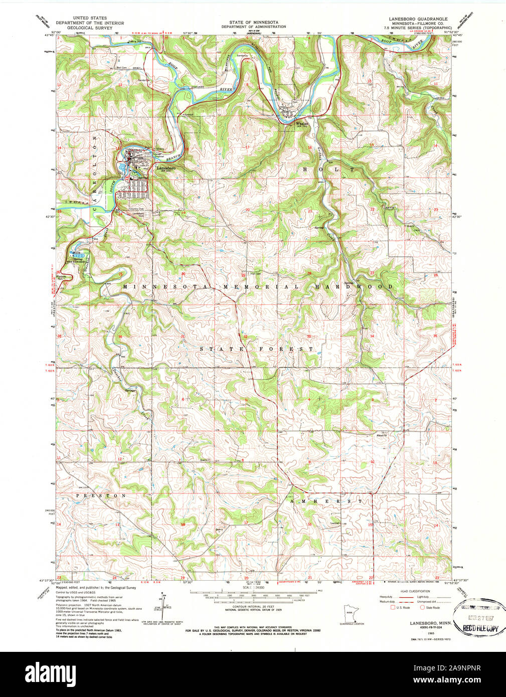 Lanesboro minnesota hires stock photography and images Alamy