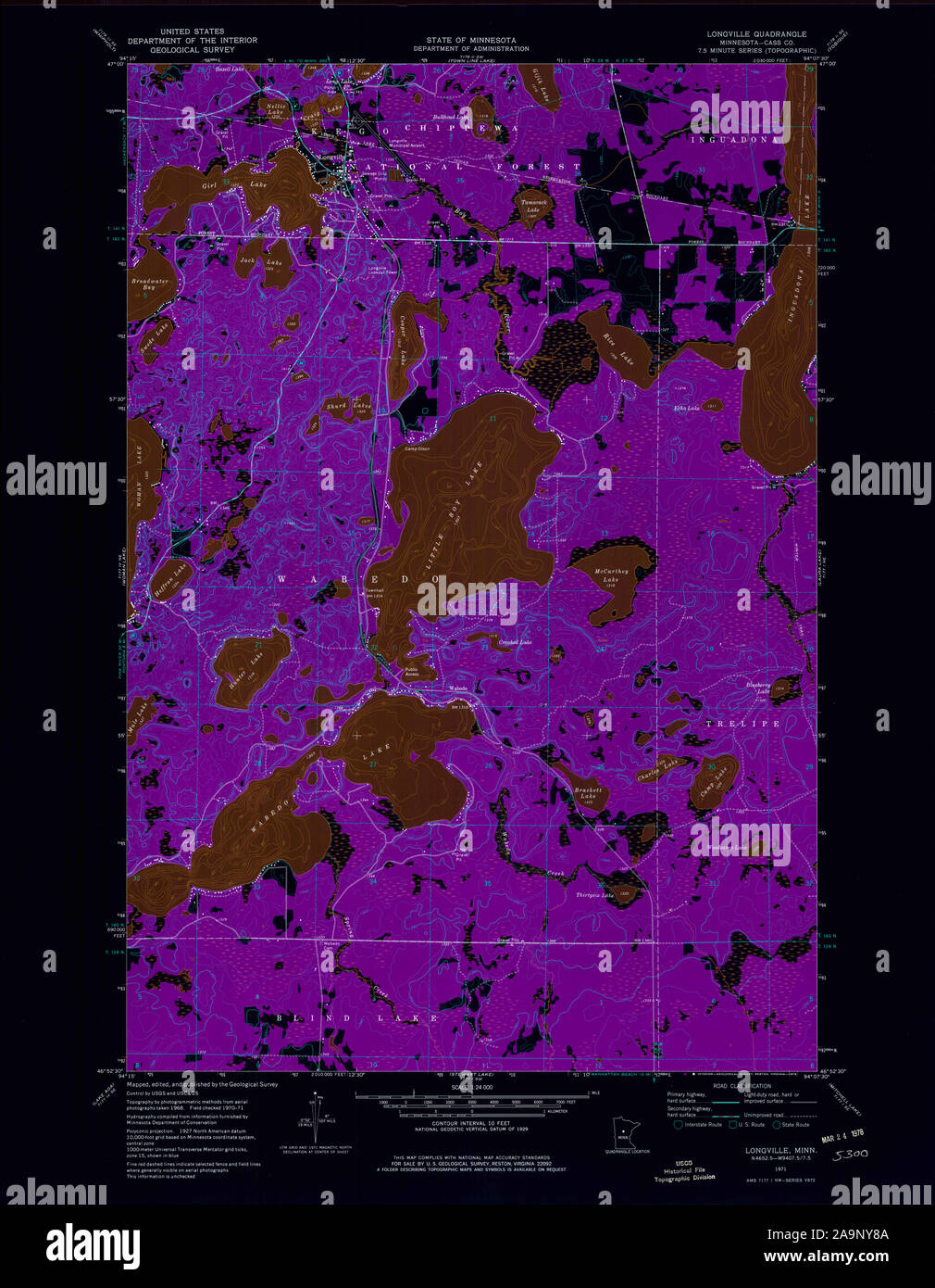 Longville map hires stock photography and images Alamy