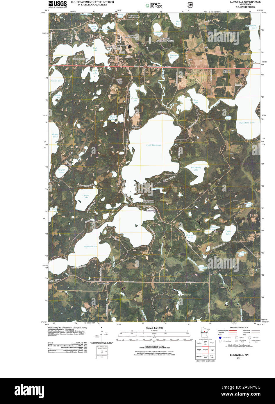 Map of longville Cut Out Stock Images & Pictures Alamy