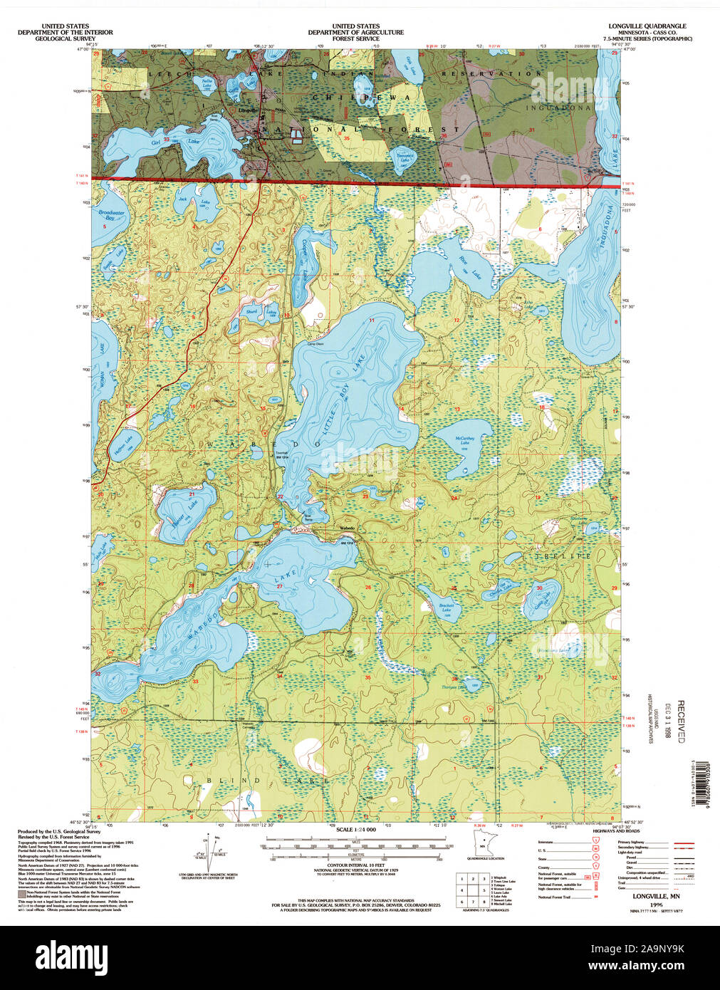 Longville map hires stock photography and images Alamy