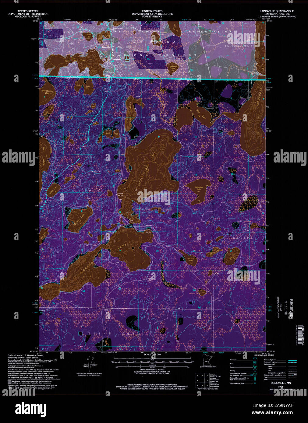 Longville map hires stock photography and images Alamy