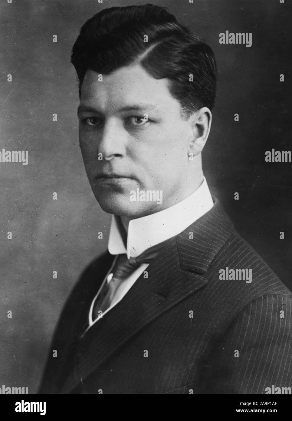 1918 - Arrest of Alien Enemies in U.S.A. - Jeremiah O'Leary named in government's expose of German plots. Jeremiah A. O'Leary of the American Truth Society and a leader in Irish-American circles whose named had been mentioned in the Government's disclosure of German plots Stock Photo