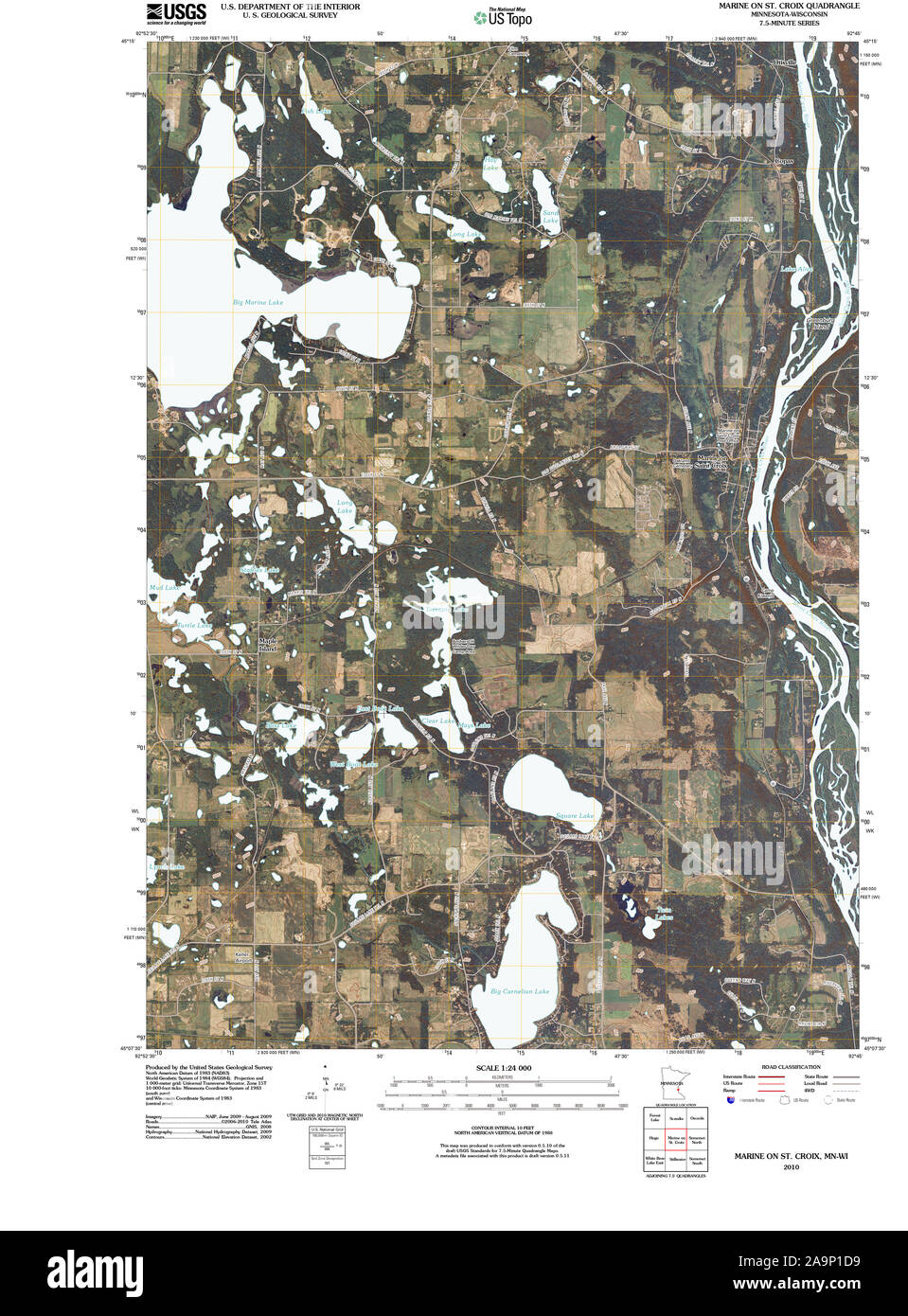 Map of st croix hires stock photography and images Alamy