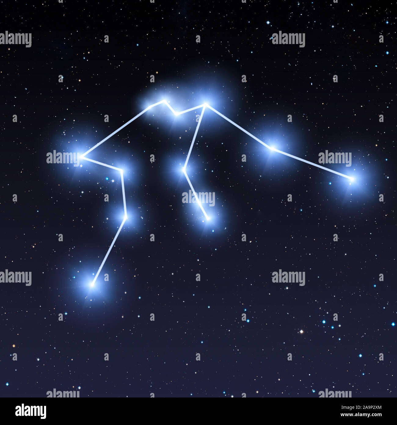 Aquarius constellation hi-res stock photography and images - Alamy
