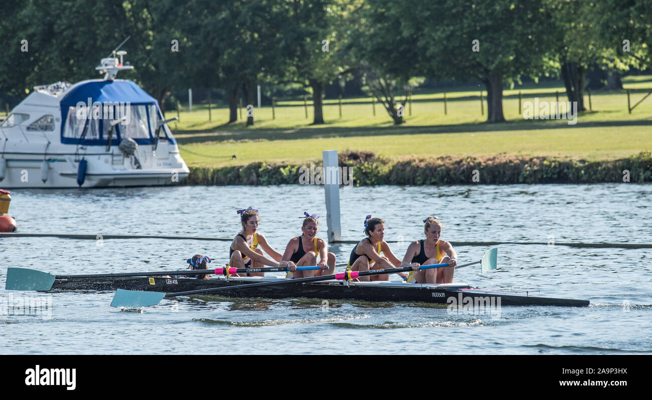 Henley. Berks, United Kingdom. Heat of the J4+. Merion Mercy Acad