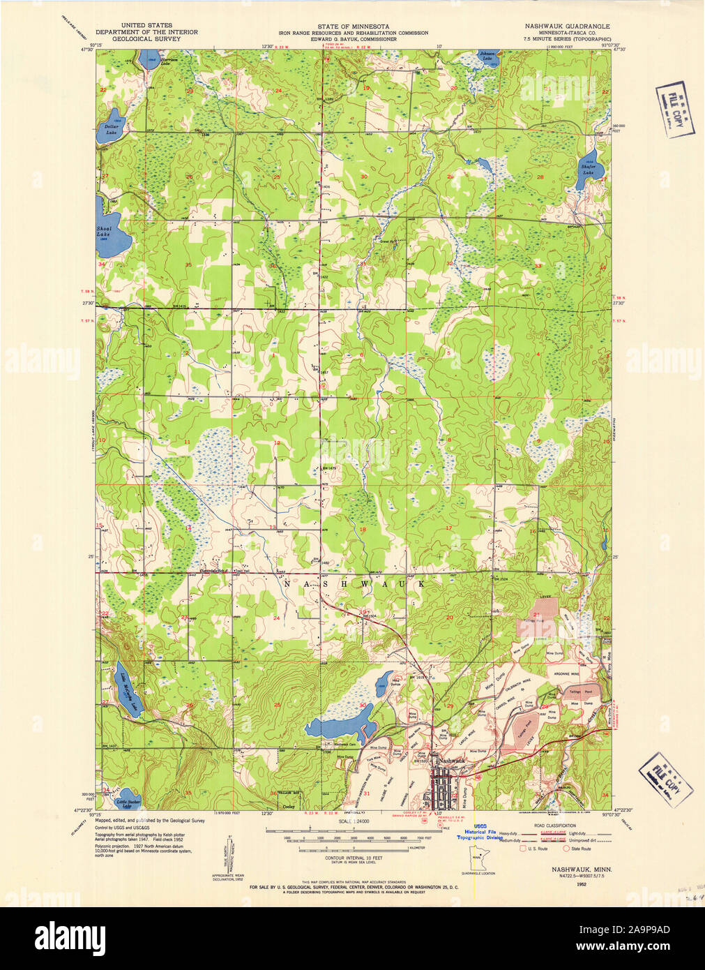 Nashwauk map hires stock photography and images Alamy
