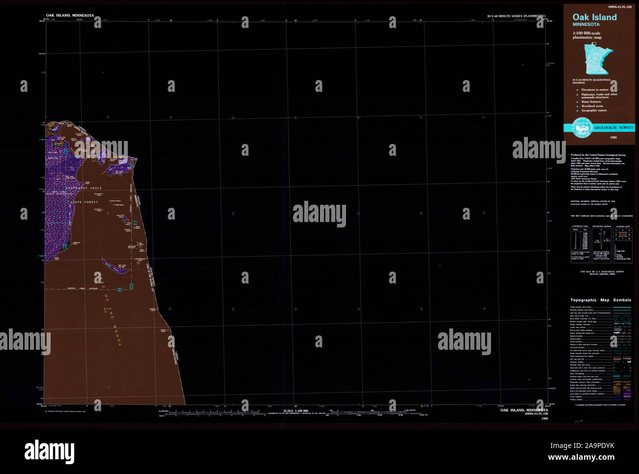 Map of oak island hires stock photography and images Alamy