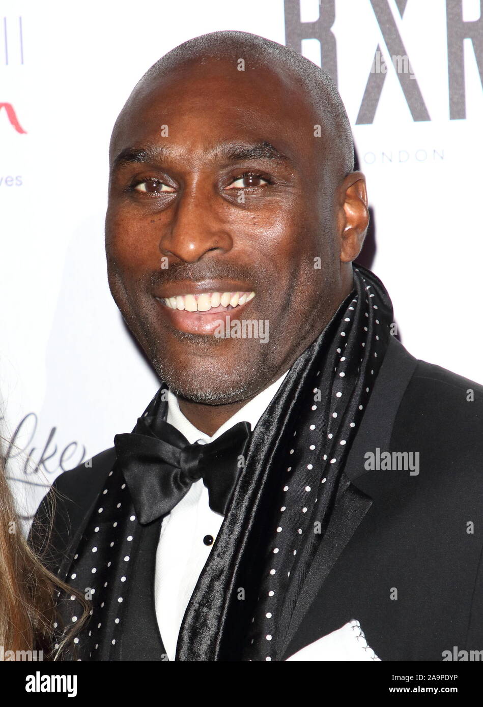 London, UK. 16th Nov, 2019. Sol Campbell attends the Caudwell Children Float Like A Butterfly Ball at the Grosvenor House in London. Credit: SOPA Images Limited/Alamy Live News Stock Photo