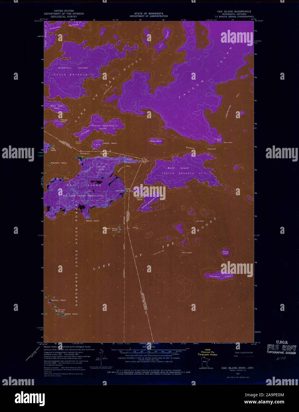 Map of oak island hires stock photography and images Alamy