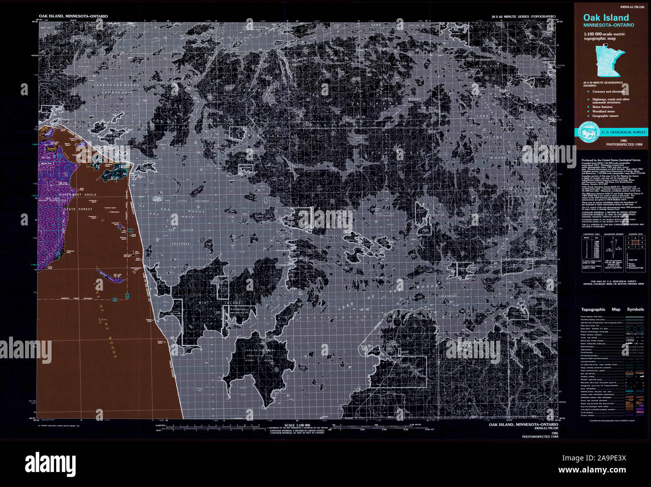 Map of oak island hires stock photography and images Alamy