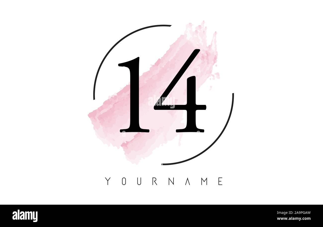 Number Icon Logo Fourteen Sign High Resolution Stock Photography And Images Alamy