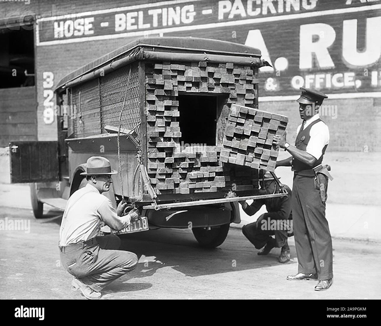 Prohibition times in America in the 30s Stock Photo