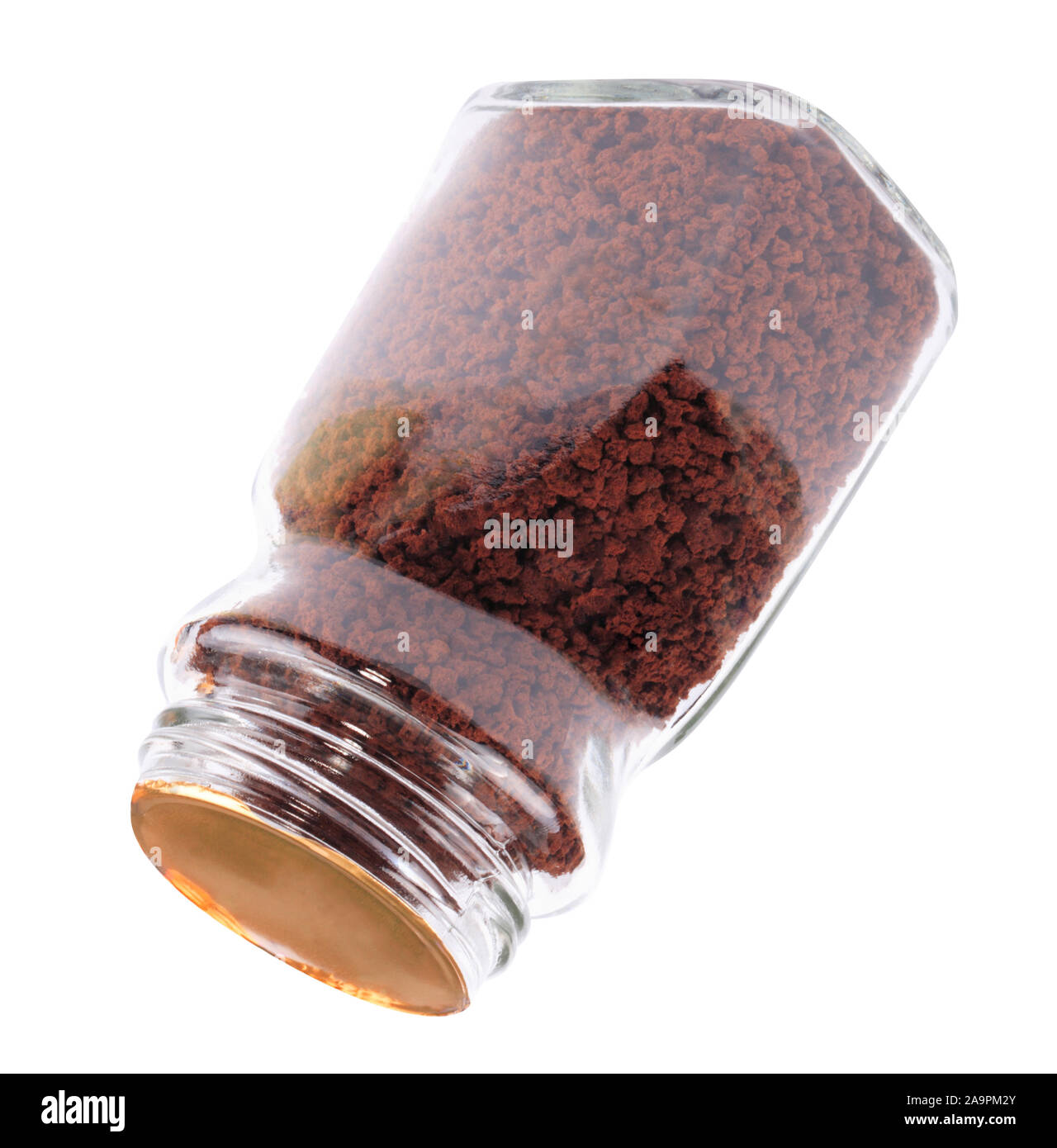 Jar of Instant Coffee Isolated Stock Photo - Alamy