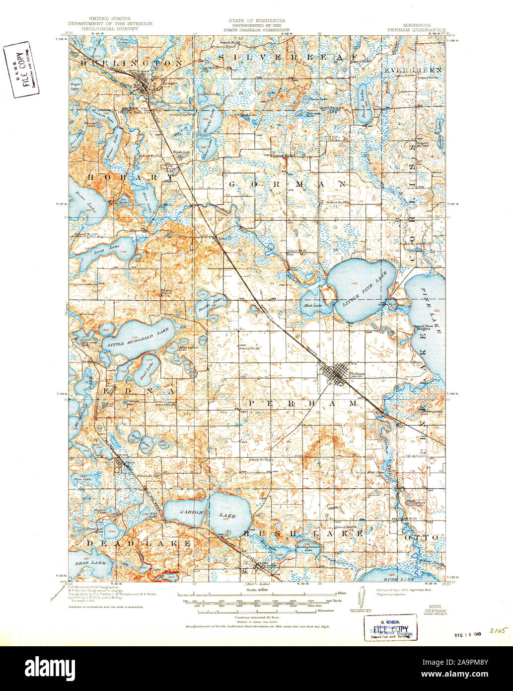 Perham map hires stock photography and images Alamy