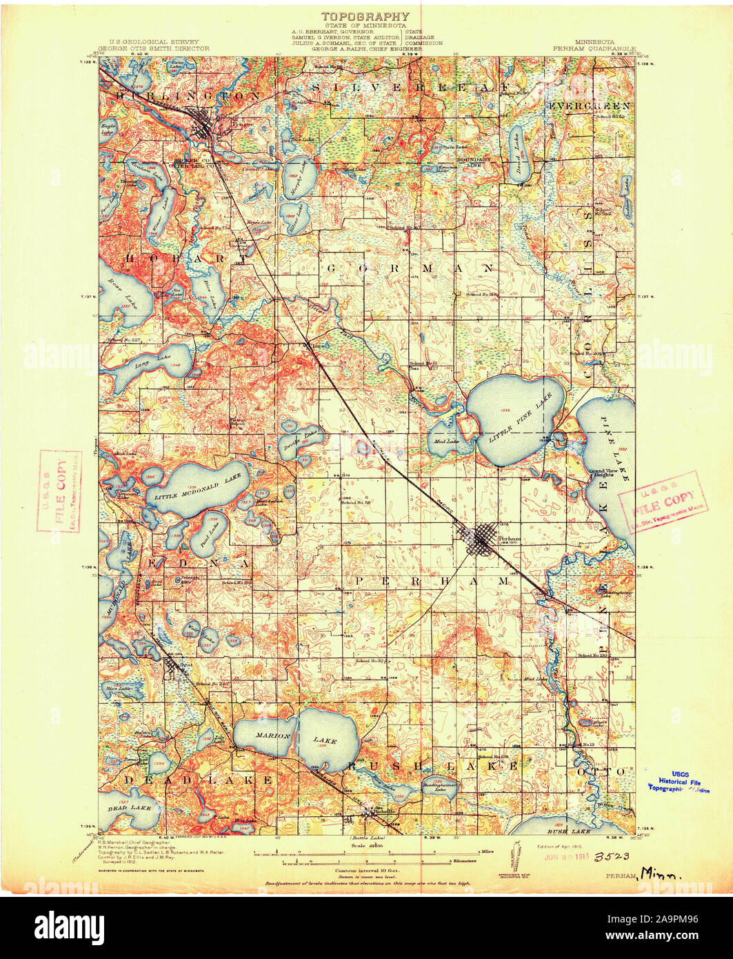 Map of perham hires stock photography and images Alamy
