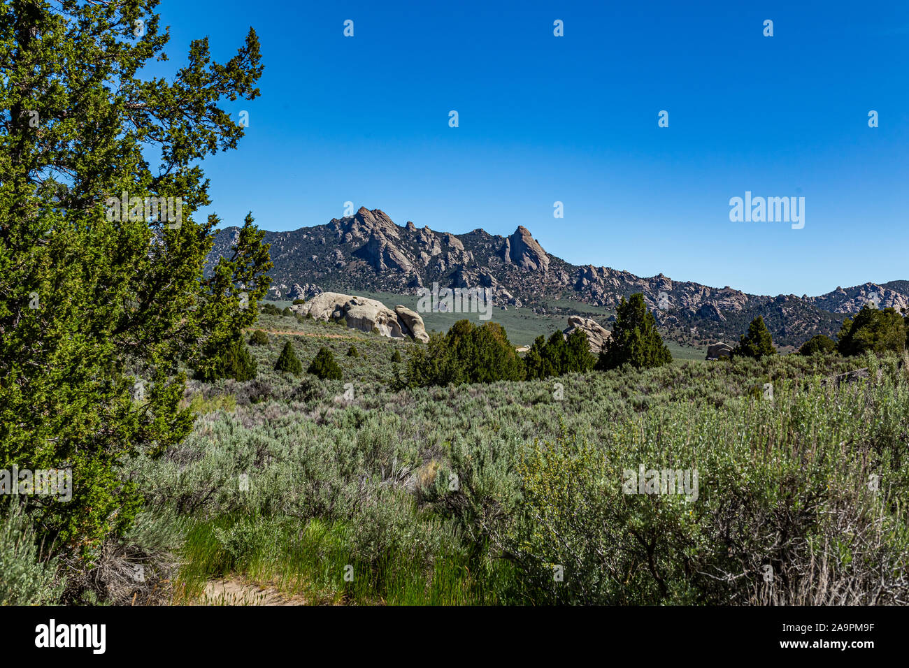 The City of Rocks in Idaho marked the halfway point of the California ...