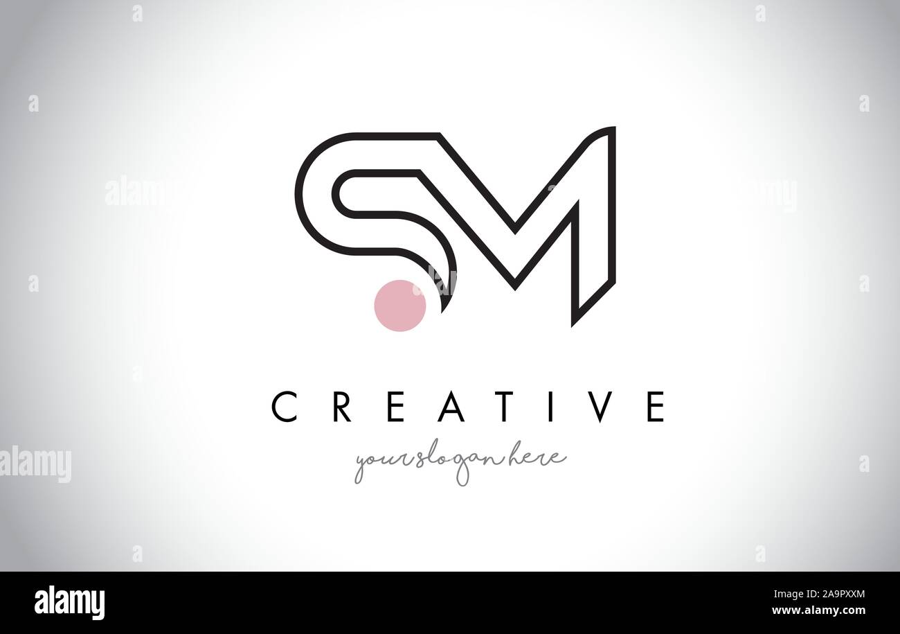 MS and SM Letter Logo Design Graphic by mdmafi3105 · Creative Fabrica