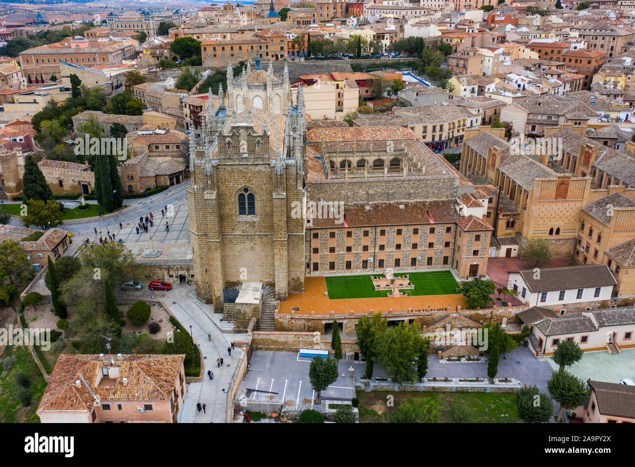 Monasterio de San Juan de los Reyes, Monastery of San Juan de los Reyes, Toledo, Spain Stock Photo