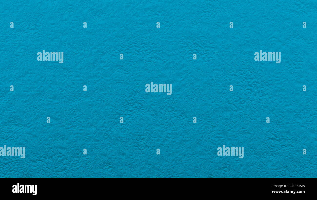 The texture of the wall with a texture of plaster azure color. 3d ...
