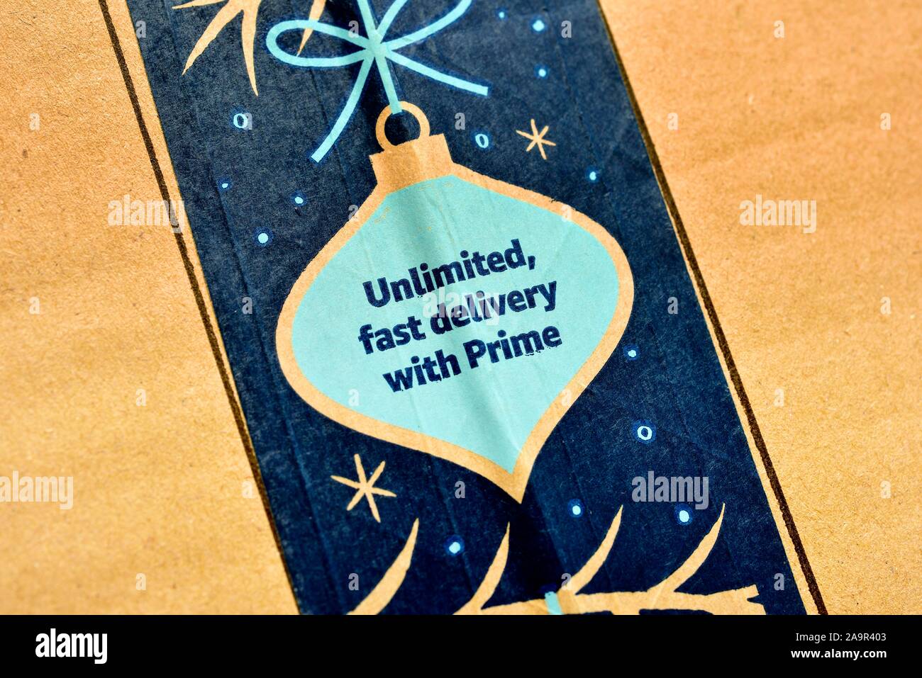 Amazon,unlimited,fast delivery with prime Stock Photo Alamy