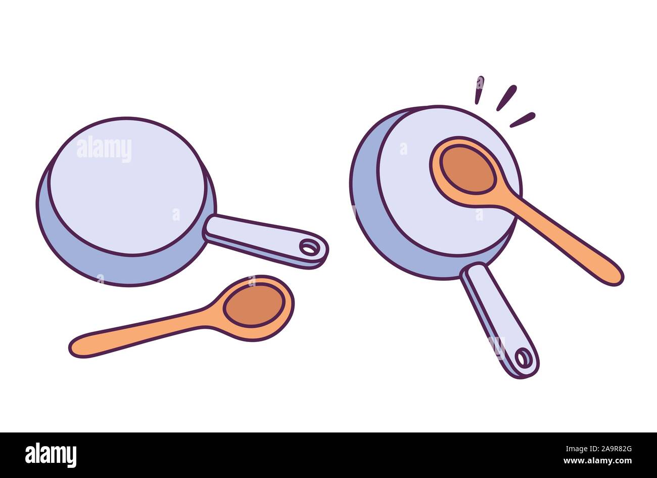 Pots And Pans Drawing