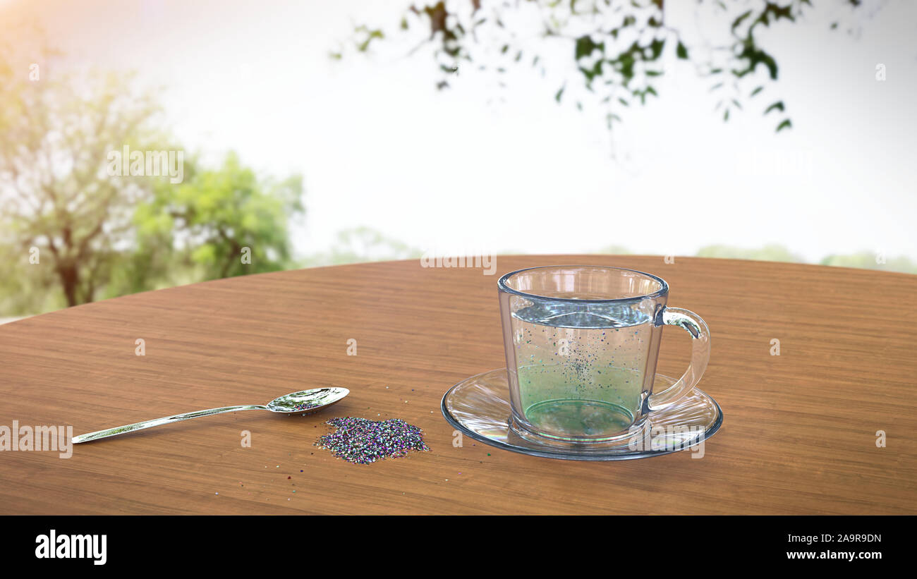 plastic pollution in tea, dangerous microplastics in drinking water