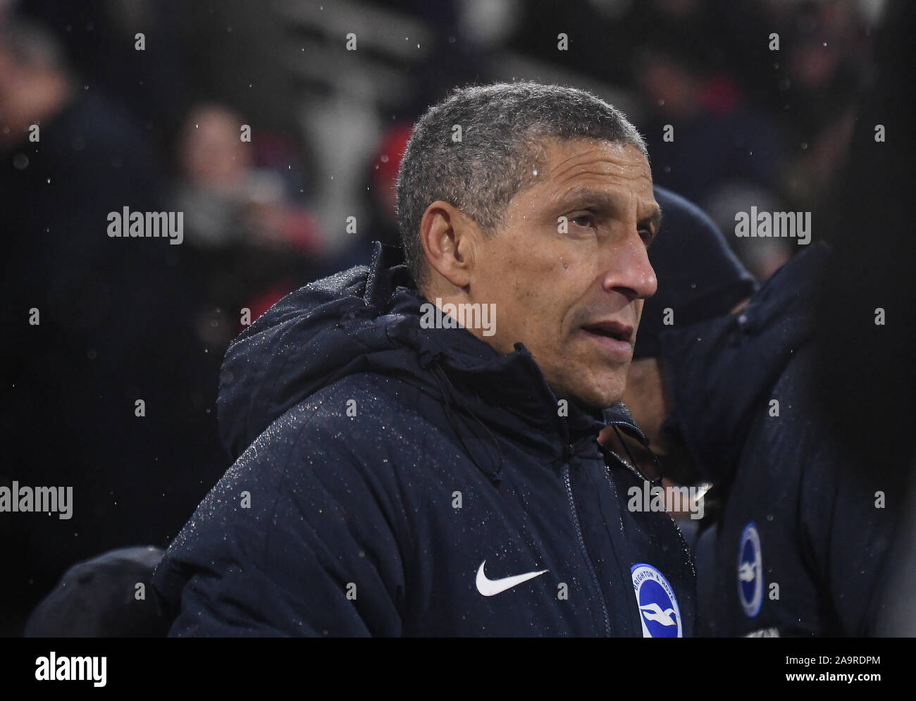 LONDON, ENGLAND - JANUARY 29, 2019: Brighton manager Chris Hughton pictured  prior to the 2018/19 Premier League game between Fulham FC and Brighton and  Hove Albion at Craven Cottage Stock Photo - Alamy