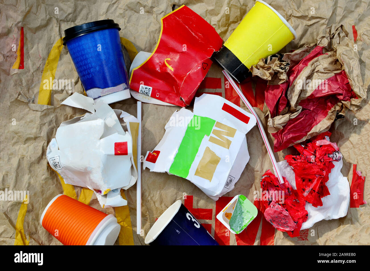 Supermarket food waste bin hires stock photography and images Alamy