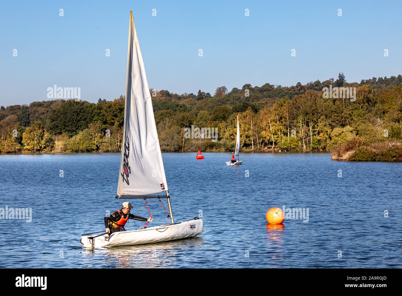 Horseshoe Lake, Yateley, Hampshire, England, UK Stock Photo Alamy