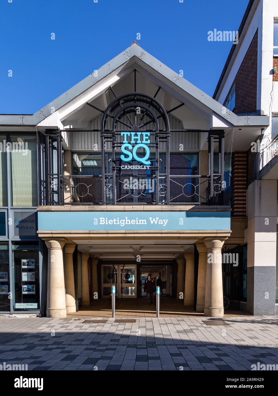 The Square Shopping centre, Camberley Hampshire, England Stock Photo