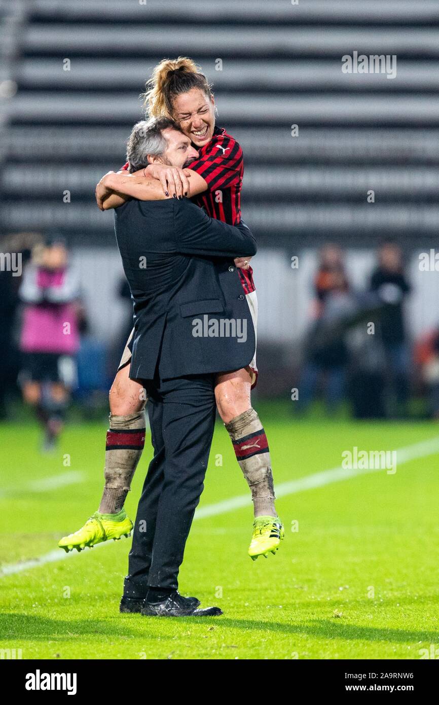 Valentina Bergamaschi (AC Milan) during AC Milan vs ACF Fiorentina femminile,  Italian football Serie A Wome - Photo .LiveMedia/Francesco Scaccianoce  Stock Photo - Alamy