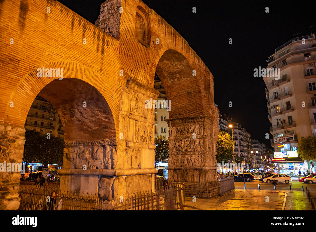 The Arch of Galerius (also known as "Kamara") in Thessaloniki, Greece Stock  Photo - Alamy