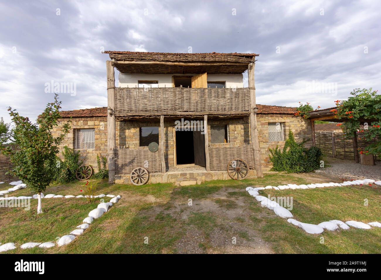 Beno Yurt Caucasus, Chechnya, Shira-Yurt. Chechen Republic. Germenchuk, the ...