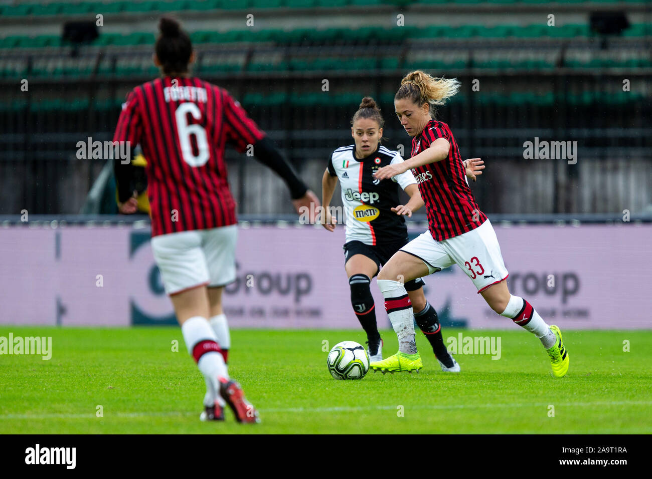 Valentina Bergamaschi (AC Milan) during AC Milan vs ACF Fiorentina femminile,  Italian football Serie A Wome - Photo .LiveMedia/Francesco Scaccianoce  Stock Photo - Alamy