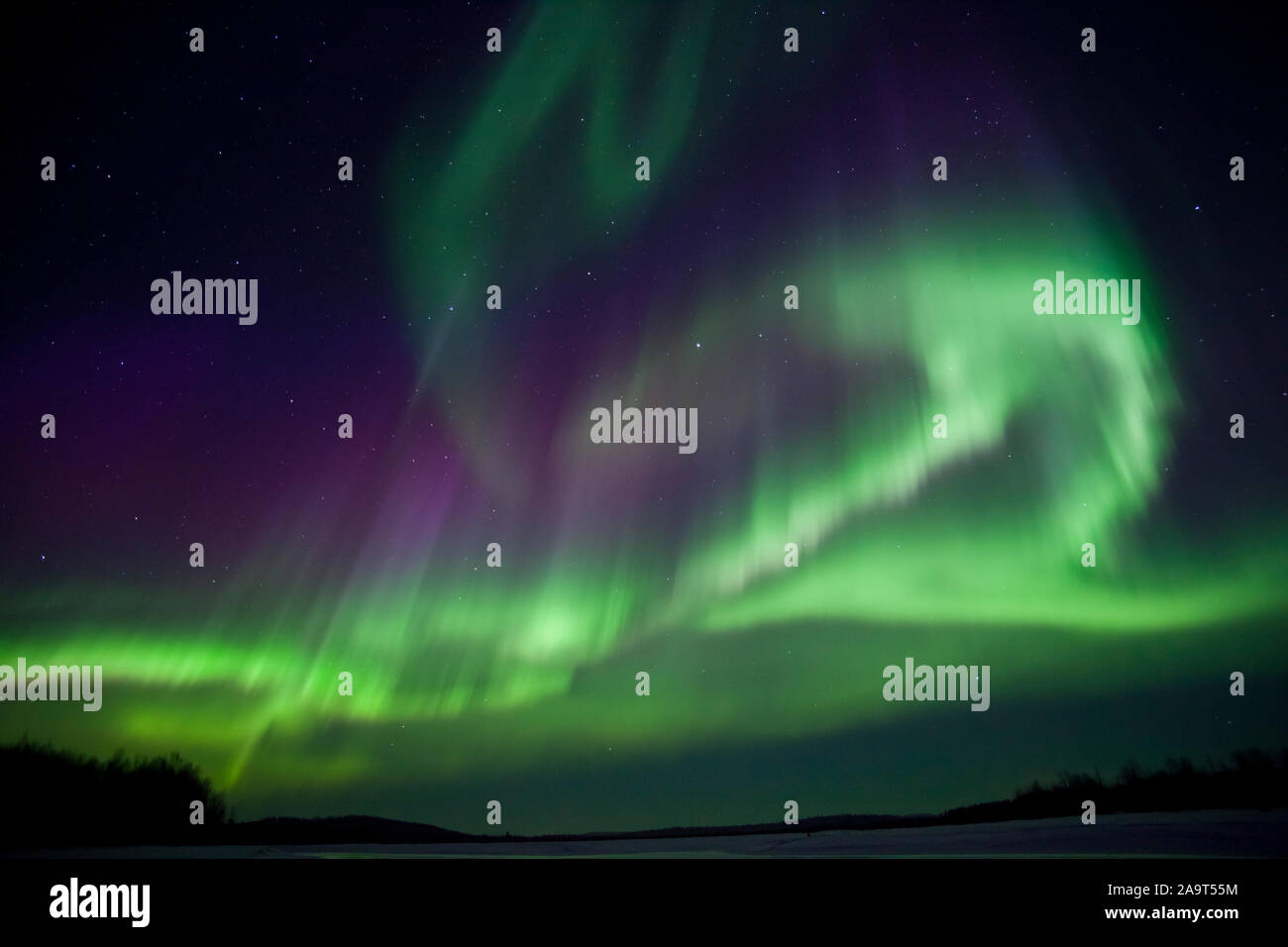 Nordlichter Finnland Stock Photos Nordlichter Finnland Stock