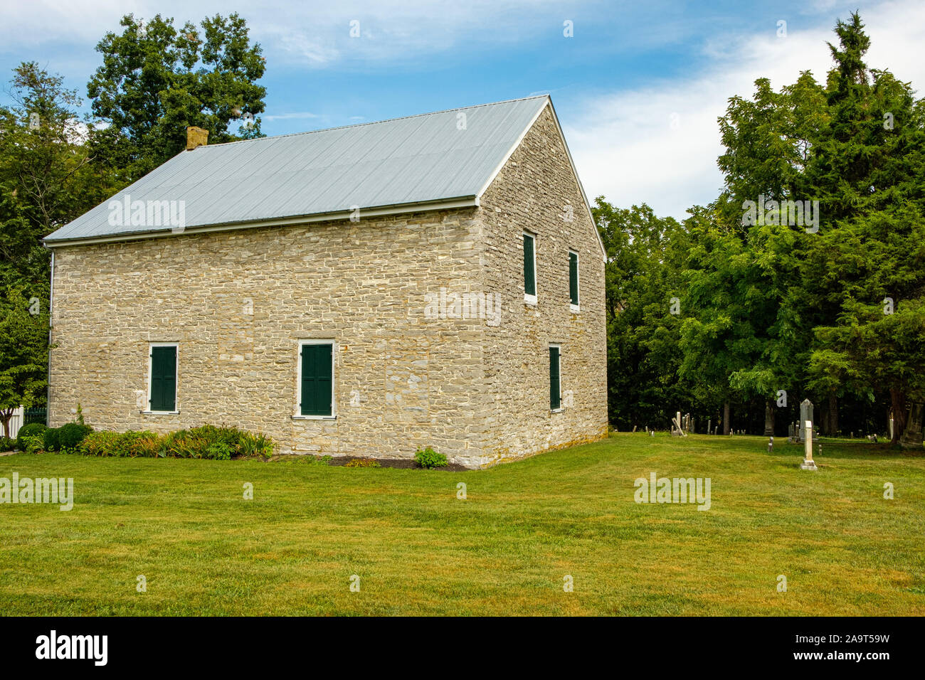 Mount Zion Baptist Church, Opequon Lane, Martinsburg, West Virginia Stock Photo