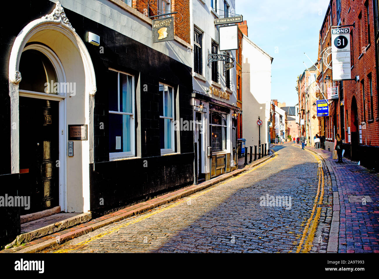 Fritwell and The Old Black Boy Pubs, High Street, Hull Old Town, Hull