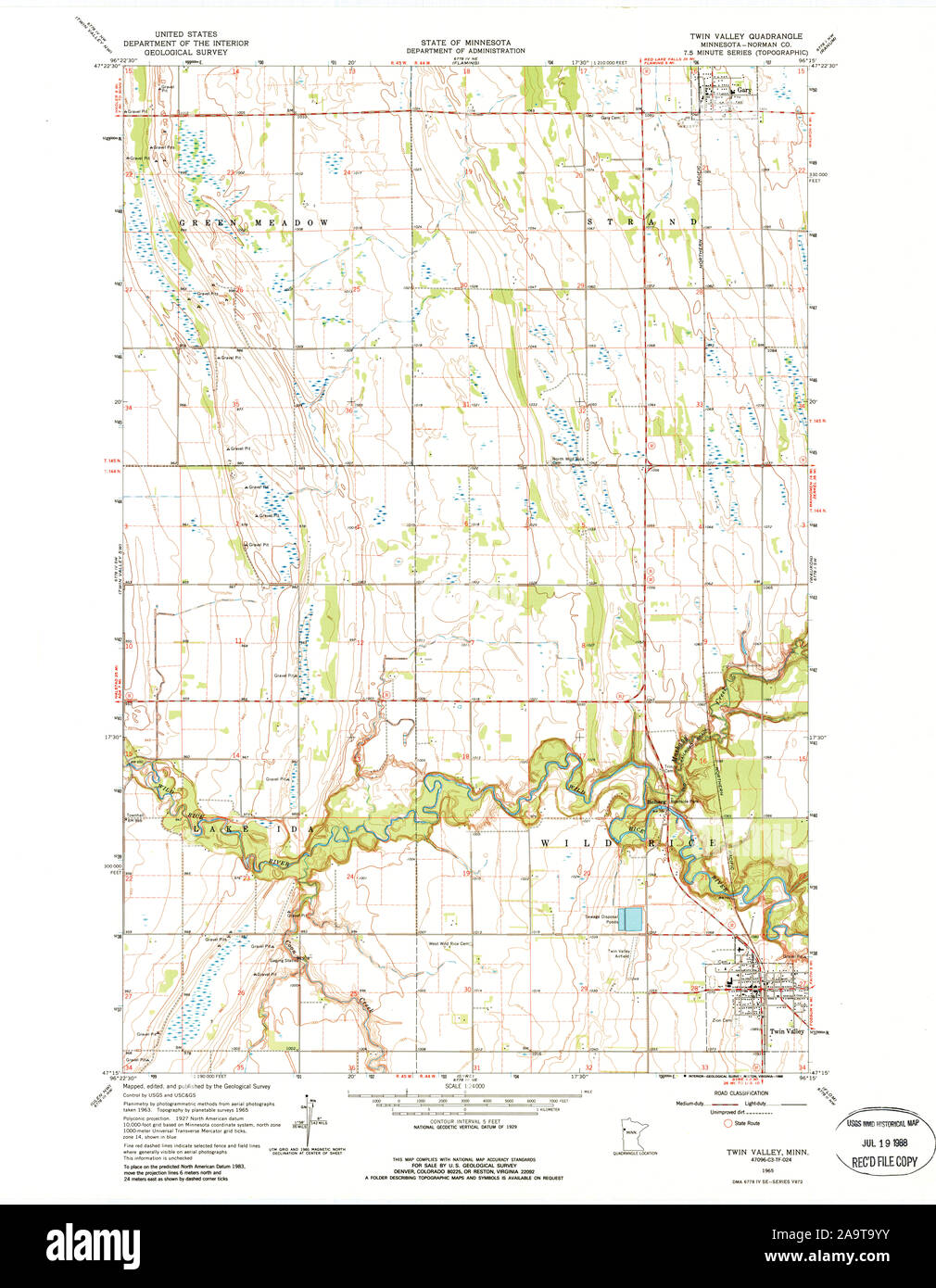 Map of twin valley hires stock photography and images Alamy